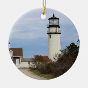 Ornamento De Cerâmica Farol de Cape Cod