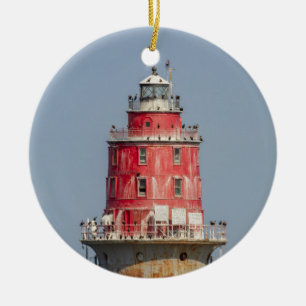 Ornamento De Cerâmica Farol de Miah Maull Shoal