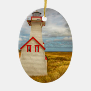 Ornamento De Cerâmica Farol de Ponto Este
