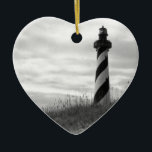 Ornamento De Cerâmica Farol do Cabo Hatteras<br><div class="desc">Farol do Cabo Hatteras</div>