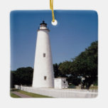 Ornamento De Cerâmica Farol Ocracoke<br><div class="desc">Farol Ocracoke</div>