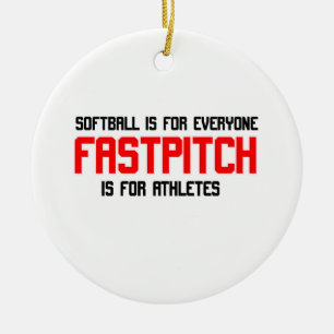 Ornamento De Cerâmica FastPitch