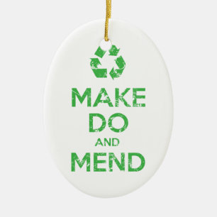 Ornamento De Cerâmica Fazer do e Mend