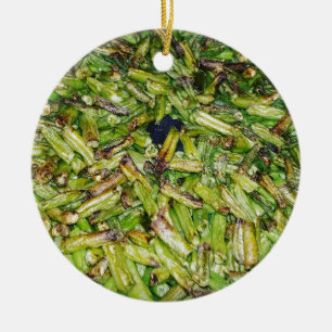 Ornamento De Cerâmica Feijões verdes…