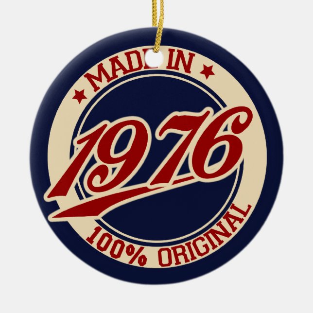 Ornamento De Cerâmica Feito Em 1976 (Frente)