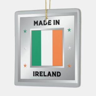 Ornamento De Cerâmica Feito na Irlanda
