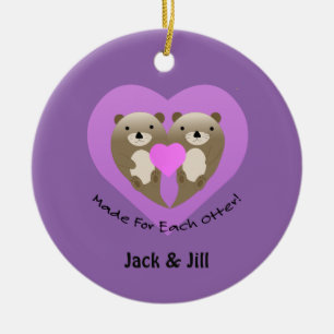 Ornamento De Cerâmica Feito para cada outra