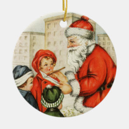 Ornamento De Cerâmica Felicidades Natalícias Decoração de Natal Cerâmica