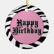 Feliz Aniversário Zebra