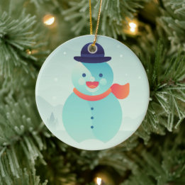 Ornamento De Cerâmica Feliz ano novo