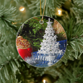 Ornamento De Cerâmica Feliz ano novo