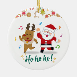 Ornamento De Cerâmica Feliz baile