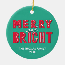 Ornamento De Cerâmica Feliz e Brilho