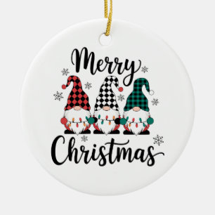 Ornamento De Cerâmica Feliz Natal
