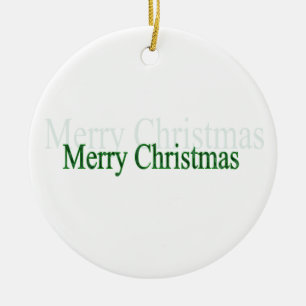 Ornamento De Cerâmica Feliz Natal