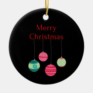 Ornamento De Cerâmica feliz natal