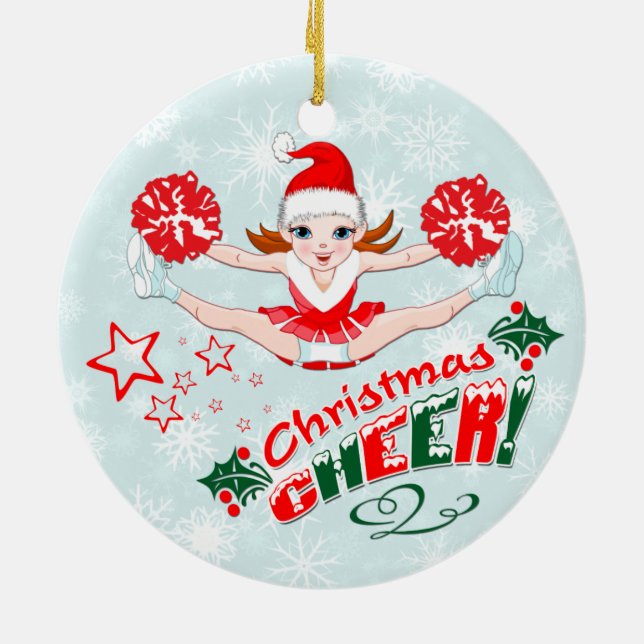 Ornamento De Cerâmica Feliz Natal (Traseira)