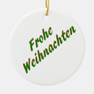 Ornamento De Cerâmica Feliz Natal