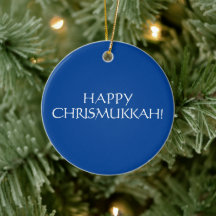 Feliz Natal azul Chrismukkah Feriado