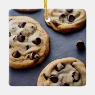 Ornamento De Cerâmica Feliz Natal Weir-massinha   Funny Cookie Pun