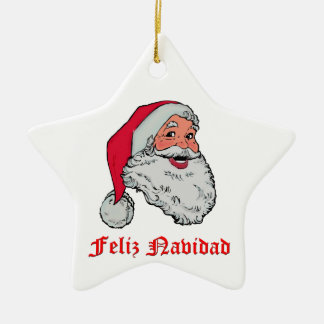 Ornamento De Cerâmica Feliz Navidad