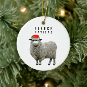 Ornamento De Cerâmica Feliz Navidad