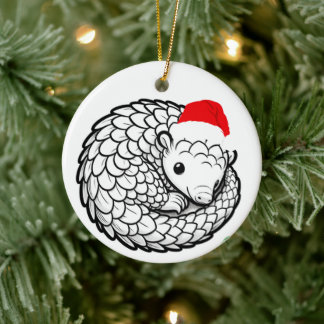 Ornamento De Cerâmica Feliz Pangomas