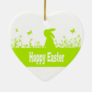 Ornamento De Cerâmica felz pascoa