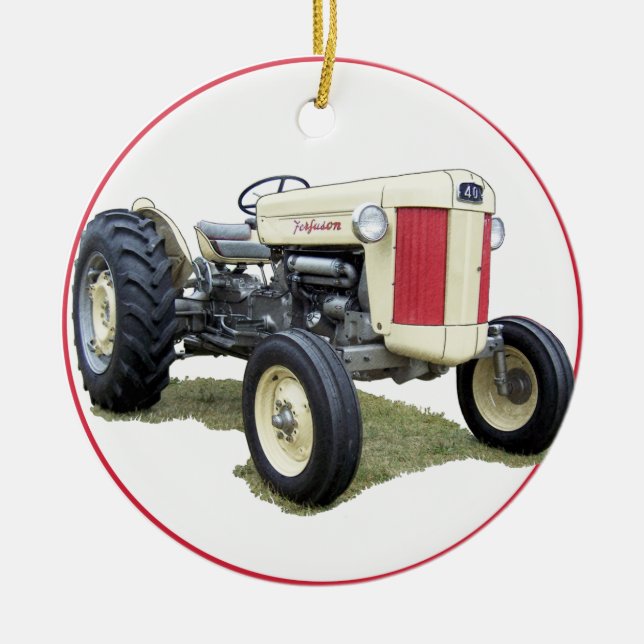 Ornamento De Cerâmica Ferguson 40 (Frente)