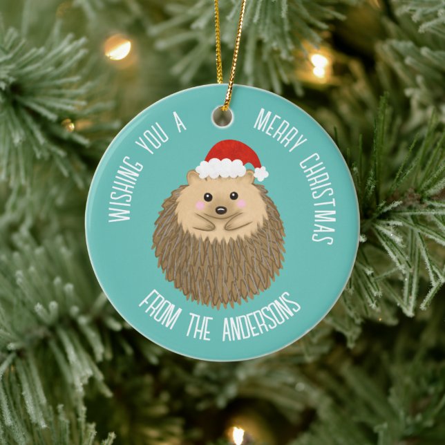 Ornamento De Cerâmica Feriado Fresco Bonito (Árvore)