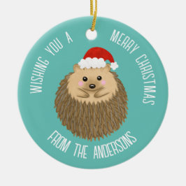 Ornamento De Cerâmica Feriado Fresco Bonito