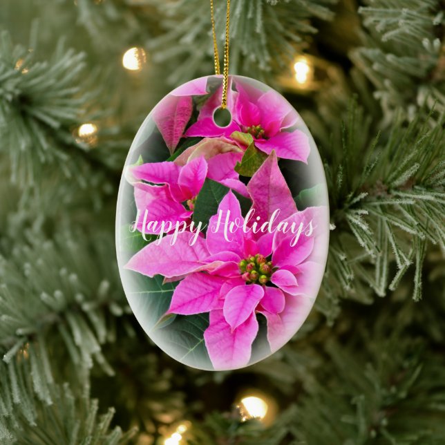 Ornamento De Cerâmica Férias Felizes (Árvore)