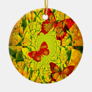 Ornamento De Cerâmica Festa da Primavera