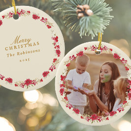 Ornamento De Cerâmica festa de natal de natal de natal