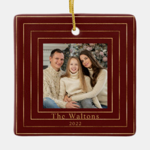 Ornamento De Cerâmica Festivo Moderno Dourado Feriado Fresco Fresco Fres