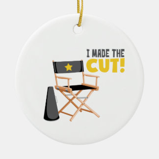 Ornamento De Cerâmica Fez O Corte