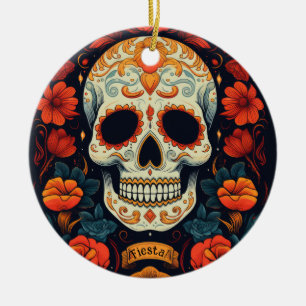 Ornamento De Cerâmica Fiesta! PARTIDO mexicano