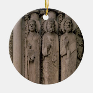 Ornamento De Cerâmica Figuras do antigo testamento, dos embrasures