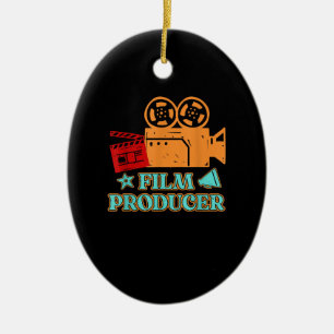Ornamento De Cerâmica Film Producer Movie Director Acter Arts Acting