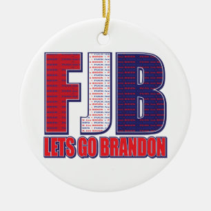 Ornamento De Cerâmica FJB - Vamos Brandon