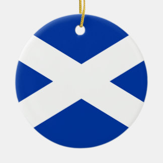 Ornamento De Cerâmica Flag of Scotland Saltyre - High Quality Image