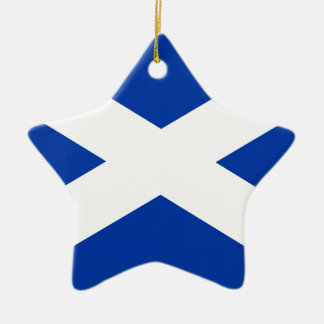 Ornamento De Cerâmica Flag of Scotland Saltyre - High Quality Image