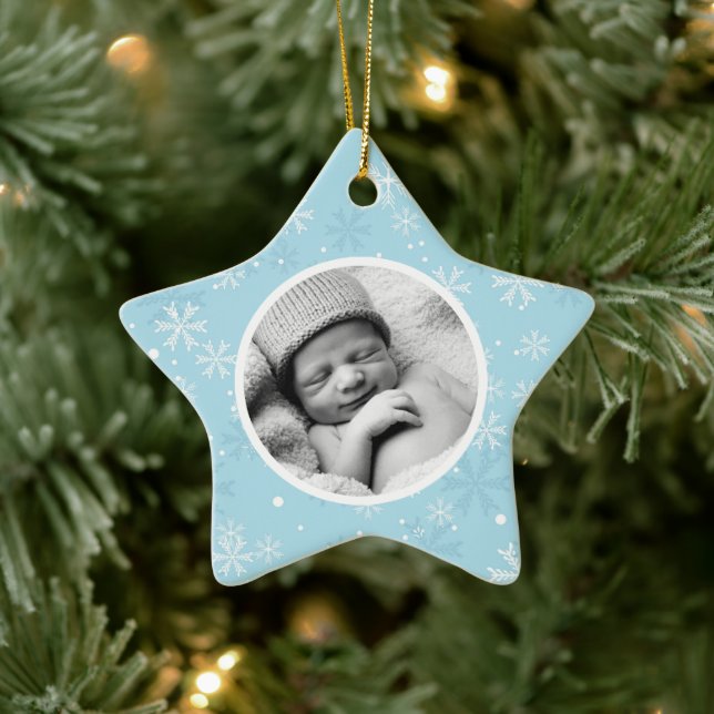 Ornamento De Cerâmica Flocos de neve - Natal (Árvore)