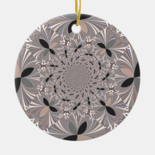 Ornamento De Cerâmica Flor de Inspiração