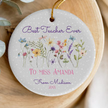 Flores bonitas, professor, flores de pastel de Nat