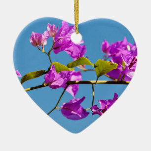 Ornamento De Cerâmica Flores de Bougainvillea