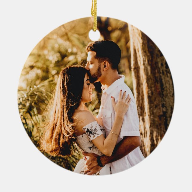 Ornamento De Cerâmica Flores e Folhas do Abstrato Retroativo Elegante do (Traseira)