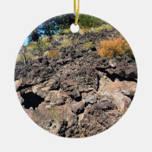 Ornamento De Cerâmica Floresta de Lava, OU