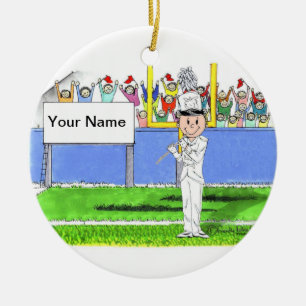 Ornamento De Cerâmica Flute - Masculino