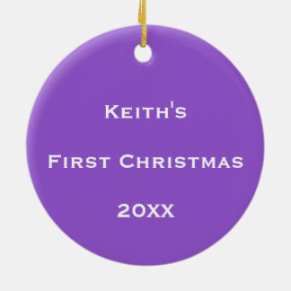 Ornamento De Cerâmica Fluxo de Bolha Cósmica Personalizado